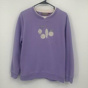 Holiday Traditions Crewneck Sweatshirt Women’s Size XL